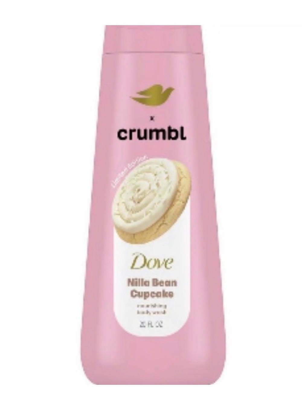 Price FIRM New Dove x Crumbl Moisturizing Liquid Body Wash | Nilla Bean Cupcake - Picture 2 of 3